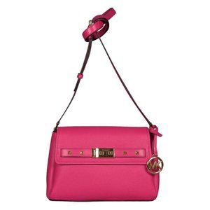 Michael Kors Small Addison Messenger Bag in Electric Pink